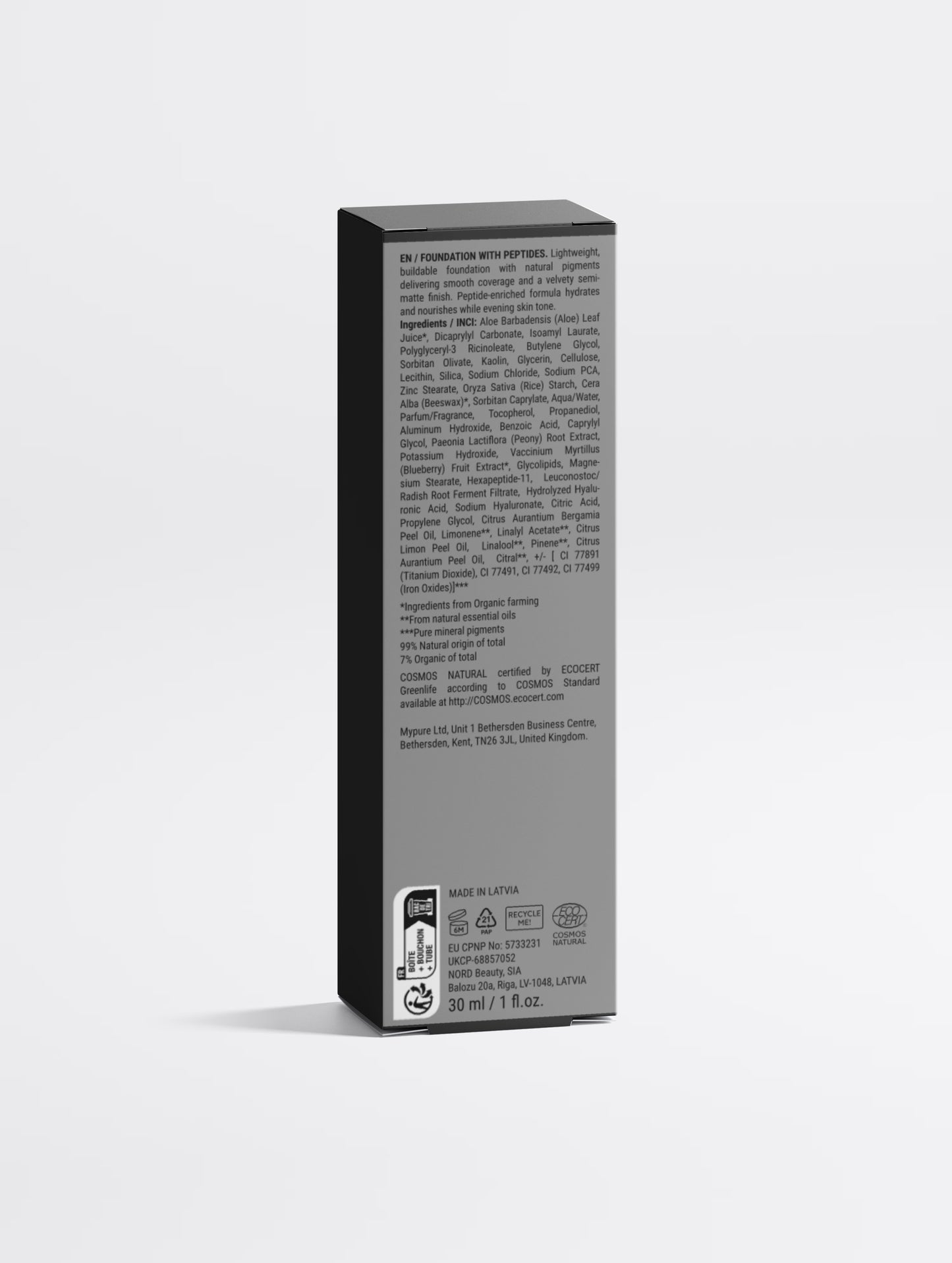 Foundation with Peptides, 30 Tan Neutral